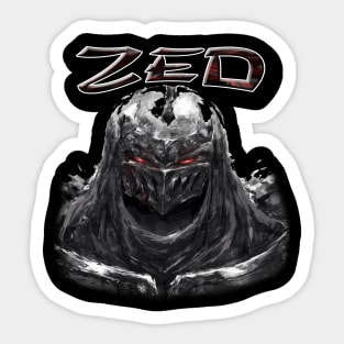 Zed Sticker